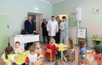 Игорь Руденя посетил детский сад в селе Бурашево в ходе инспекционной поездки по социальным объектам