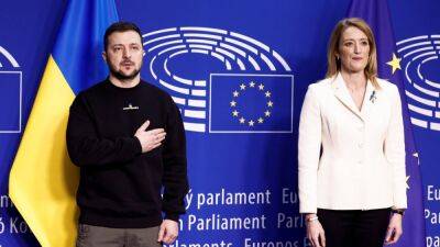 Зеленский выступил в Европарламенте перед началом саммита ЕС