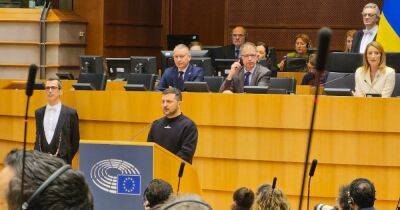 "Наш путь домой — в Европу": главное из выступления Зеленского в Европарламенте (видео)