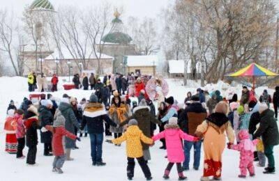 Во многих сёлах Кунгурского округа весело отпраздновали Масленицу