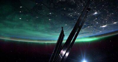 Совершенно нереально. Астронавт NASA сделал удивительный снимок полярного сияния из космоса (фото) - focus.ua - США - Украина - Англия - шт. Калифорния