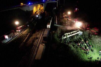 Столкновение поездов в Греции: 36 погибших, десятки пострадавших
