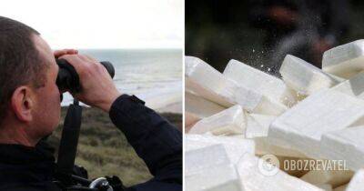 На берег Ла-Манша выбросило 850 кг кокаина