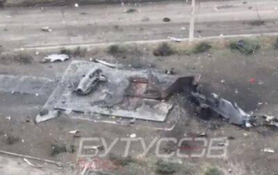 Войска РФ взорвали самолет-памятник в Бахмуте