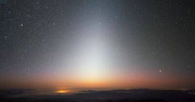 Зодиакальный свет. В марте можно будет увидеть в небе необычное явление (фото)