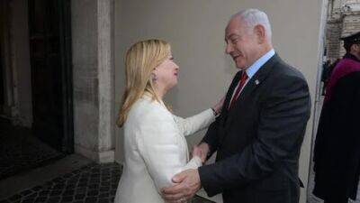 Премьер Италии призвала Нетаниягу возобновить переговоры с палестинцами