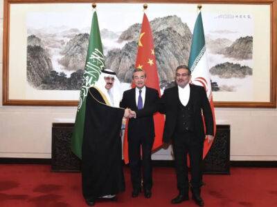 Иран и Саудовская Аравия согласились восстановить дипломатические отношения при посредничестве Китая - unn.com.ua - Китай - США - Украина - Киев - Япония - Иран - Саудовская Аравия - Пекин - Персия