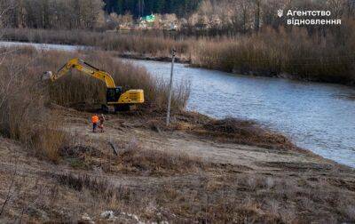 В Украине начали устанавливать первый мост, переданный Норвегией