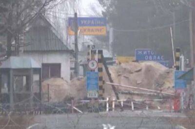 Белорусские пограничники пожаловались, что украинские повесили на дереве чучело Валеры