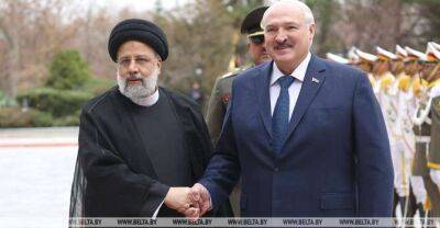 Aleksandr Lukashenko - Belarus, Iran sign roadmap of comprehensive cooperation until 2026 - udf.by - Belarus - city Minsk - Iran - county Summit