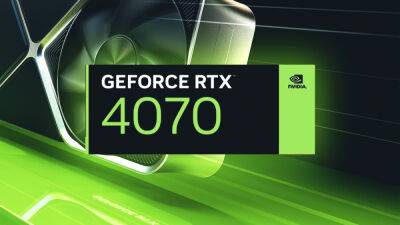 Видеокарта NVIDIA RTX 4070 выйдет 13 апреля, а от модели Ti она будет отличаться только меньшим количеством ядер CUDA и TDP – инсайдер