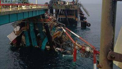 Подъемный кран рухнул в море у ТЭЦ в Ашкелоне: без вести пропали двое