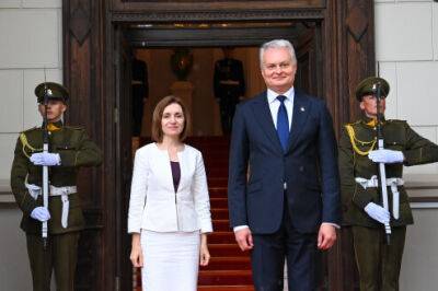 Науседа после беседы с Санду: мы поддерживаем Молдавию на евроатлантическом пути
