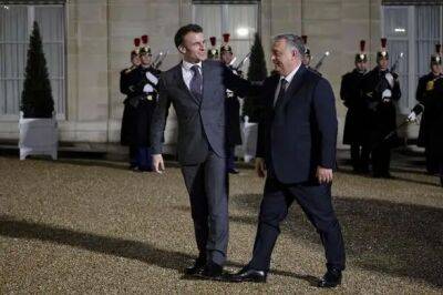 Макрон и Орбан в Париже обсудили поддержку Украины и санкции против россии