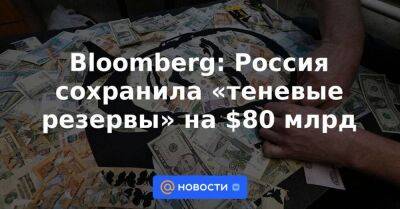 Bloomberg: Россия сохранила «теневые резервы» на $80 млрд