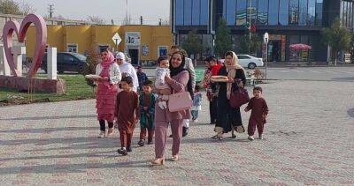 Афганские беженцы в Таджикистане начали празднование Навруза