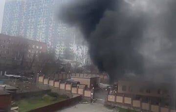 Первые секунды взрыва здания ФСБ в Ростове-на-Дону попали на видео