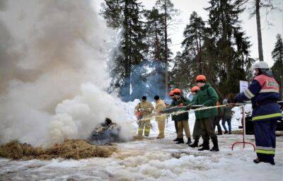В Тверской области провели учения по подготовке к пожароопасному периоду