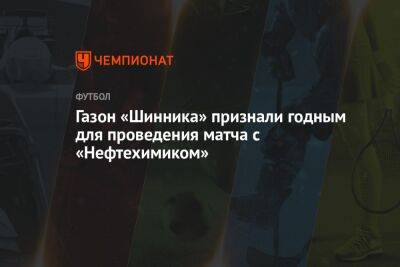 Газон «Шинника» признали годным для проведения матча с «Нефтехимиком»