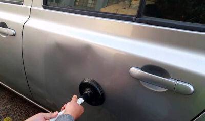 Вмятина на кузове авто – как избавиться – советы водителям - apostrophe.ua - Украина