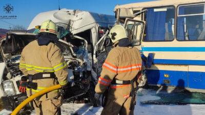 Смертельное ДТП с двумя автобусами произошло на Прикарпатье