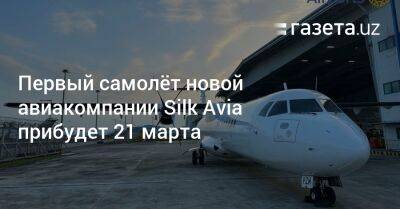 Первый самолёт новой авиакомпании Silk Avia прибудет 21 марта