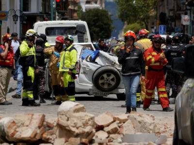 Землетрясение в Эквадоре: количество погибших увеличилось до 16 человек - unn.com.ua - Украина - Киев - Эквадор - Кито