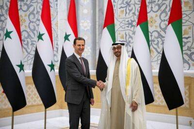 Асад прибыл в ОАЭ со вторым после землетрясения визитом