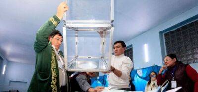 Правящая партия Казахстана набрала 53,5% голосов на выборах - экзитполл - unn.com.ua - Украина - Киев - Казахстан - Парламент