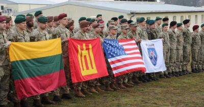 Литовско-польско-украинская бригада участвует в учениях НАТО Allied Spirit (фото)