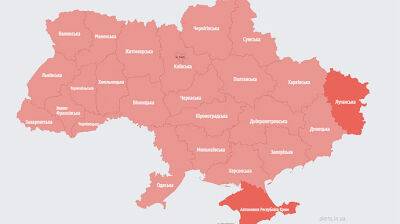 По всей Украине воздушная тревога, в Беларуси взлетел МиГ