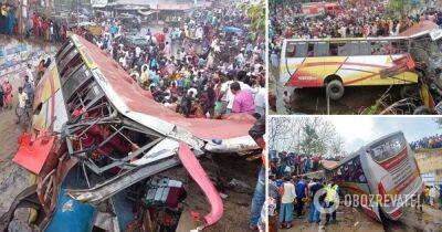 В Бангладеш пассажирский автобус попал в аварию, 19 человек погибли и 25 получили ранения – фото