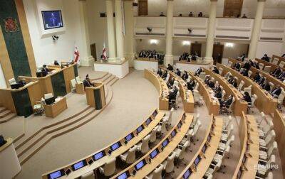 Парламент Грузии вернул на доработку законопроект о "деолигархизации"