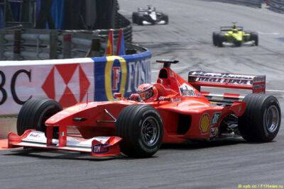 Ferrari F1-2000 Михаэля Шумахера выставлена на аукцион