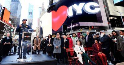Эрик Адамс - Кэти Хокул - Был известен во всем мире: в США изменили культовое лого Нью-Йорка (видео) - focus.ua - США - Украина - Нью-Йорк - Нью-Йорк