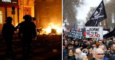 Протесты во Франции – правительству Макрона дважды пытались объявить недоверие из-за пенсионной реформы, в стране продолжаются протесты – видео