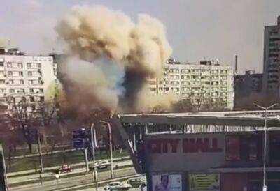 Ужасные разрушения: орки ударили ракетой по жилой высотке в Запорожье. Видео