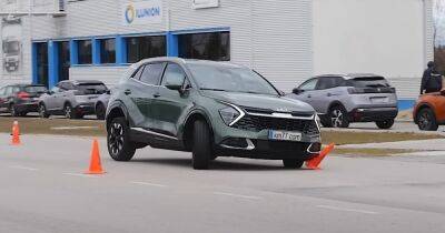 Kia Sportage - Гибридный кроссовер Kia Sportage не справился с тестами на управляемость (видео) - focus.ua - Украина