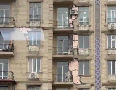 Видео ташкентской многоэтажки, у которой якобы появились трещины после землетрясения, оказалось фейком