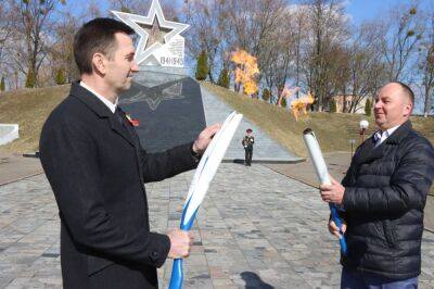 Ивьевщина приняла эстафету областной акции "Память. Мир. Созидание"