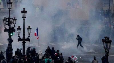 Протесты во Франции: названо количество задержанных