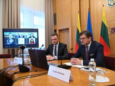 Ландсбергис в Киеве: мы еще не исчерпали колодец помощи Украине