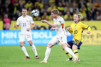 Хет-трик Лукаку помог Бельгии разгромить Швецию в отборе на Евро-2024