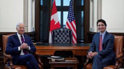 Президент США и премьер Канады пообещали поддерживать Украину любой ценой