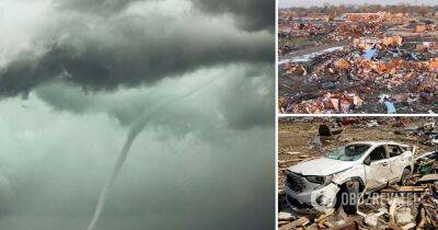 Торнадо в США - из-за торнадо в штате Миссисипи погибли 26 человек, города разрушены - фото