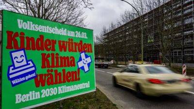 Берлинцы не поддержали быстрый переход к углеродной нейтральности