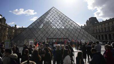 Забастовка в Лувре: сотрудники музея протестуют против пенсионной реформы