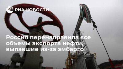 Шульгинов: Россия полностью перенаправила объемы экспорта нефти, выпавшие из-за эмбарго