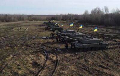 Британский танковый кулак уже в Украине: Резников показал видео - тысячи тонн мощи в броне