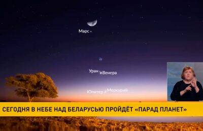 28 марта над Беларусью можно будет наблюдать «Парад планет» - grodnonews.by - Белоруссия